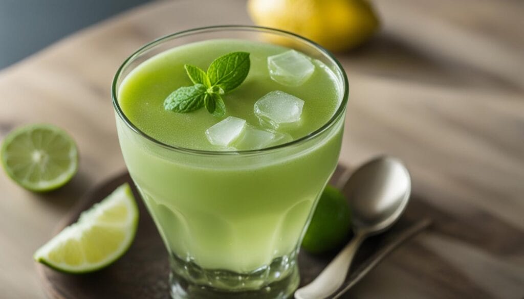 Refreshing Green Tea Latte