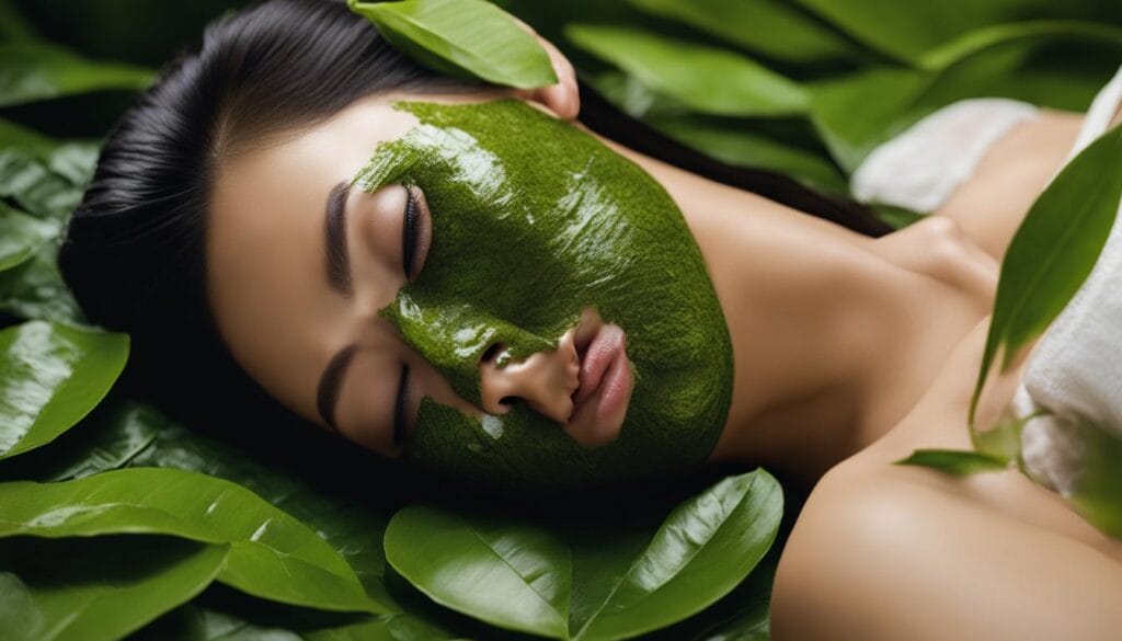 green tea cleansing mask