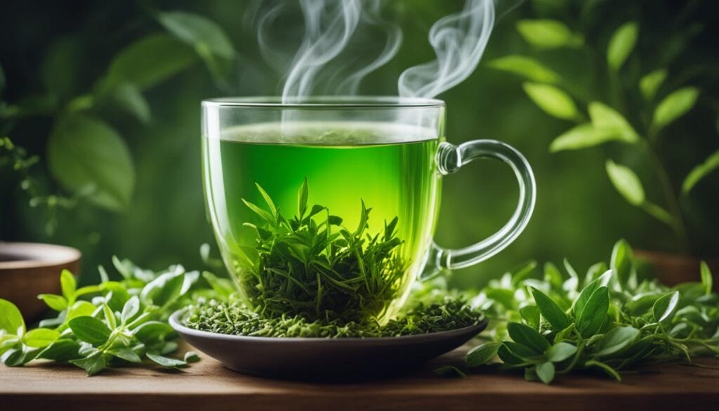 green tea and gut-healing properties
