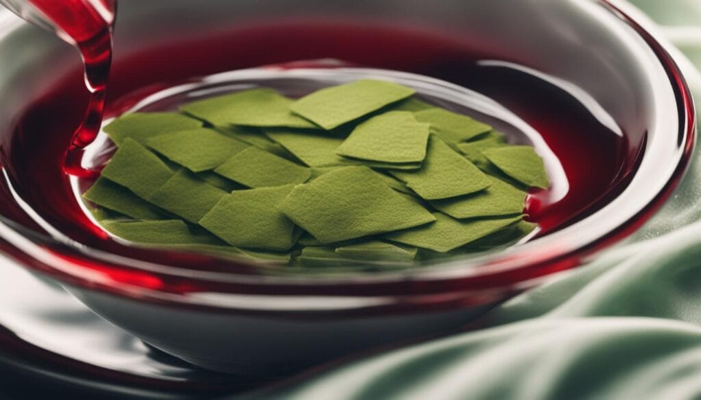 stomach irritation from green tea