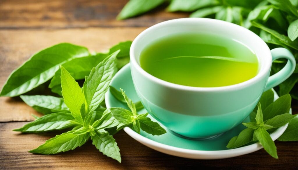 green tea for stomach issues