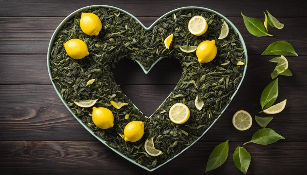 green tea with lemon and heart health