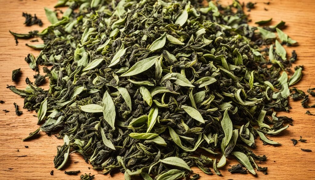 loose leaf green tea