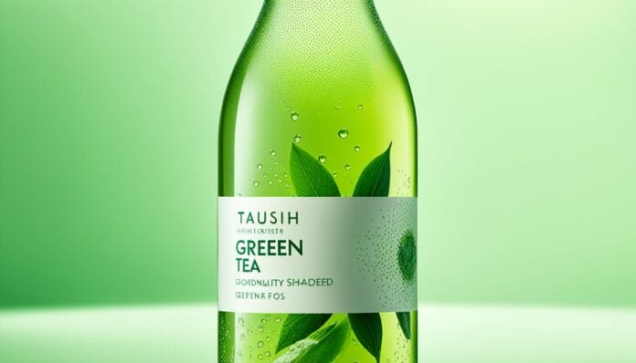 bottled green tea