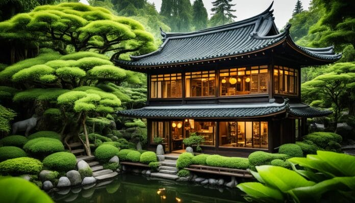 green tea house