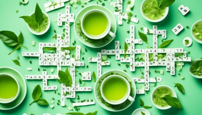 green tea treats crossword