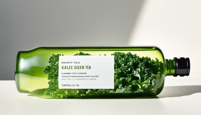 kale green tea cleanser