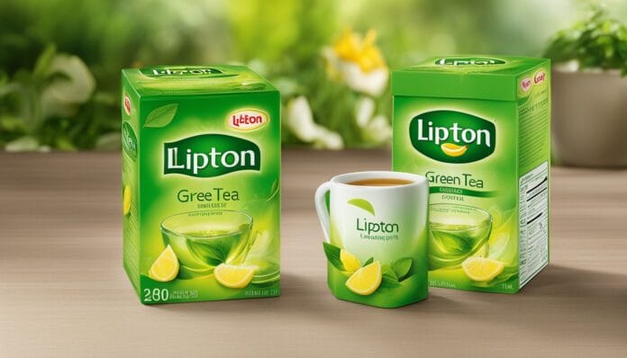 lipton green tea caffeine