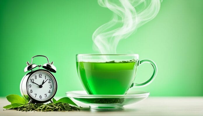 can i drink green tea while fasting