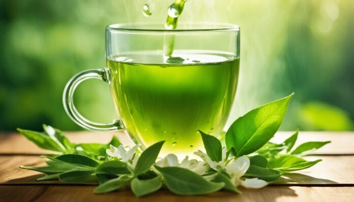 can you drink green tea while fasting