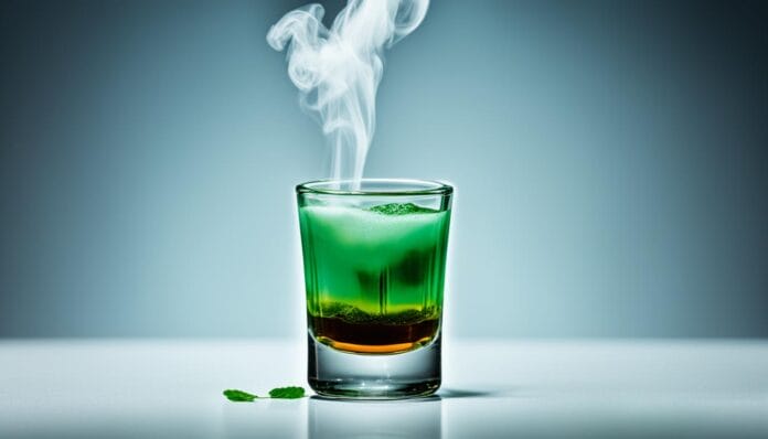 what is green tea shot