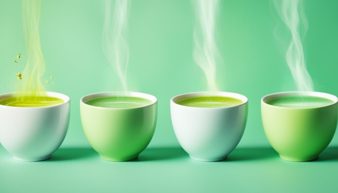 caffeine content in white tea vs green tea