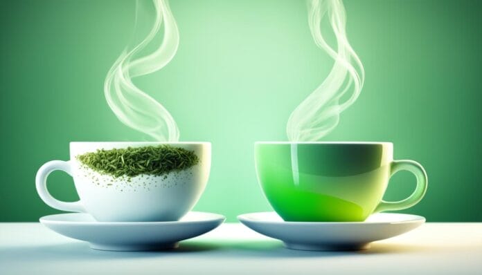 caffeine in white tea vs green tea