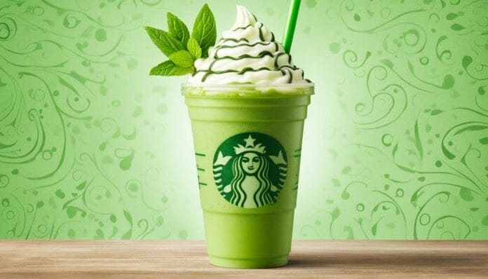 calories in a green tea frappuccino