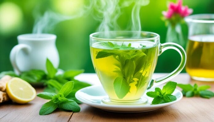 can green tea help with bloating