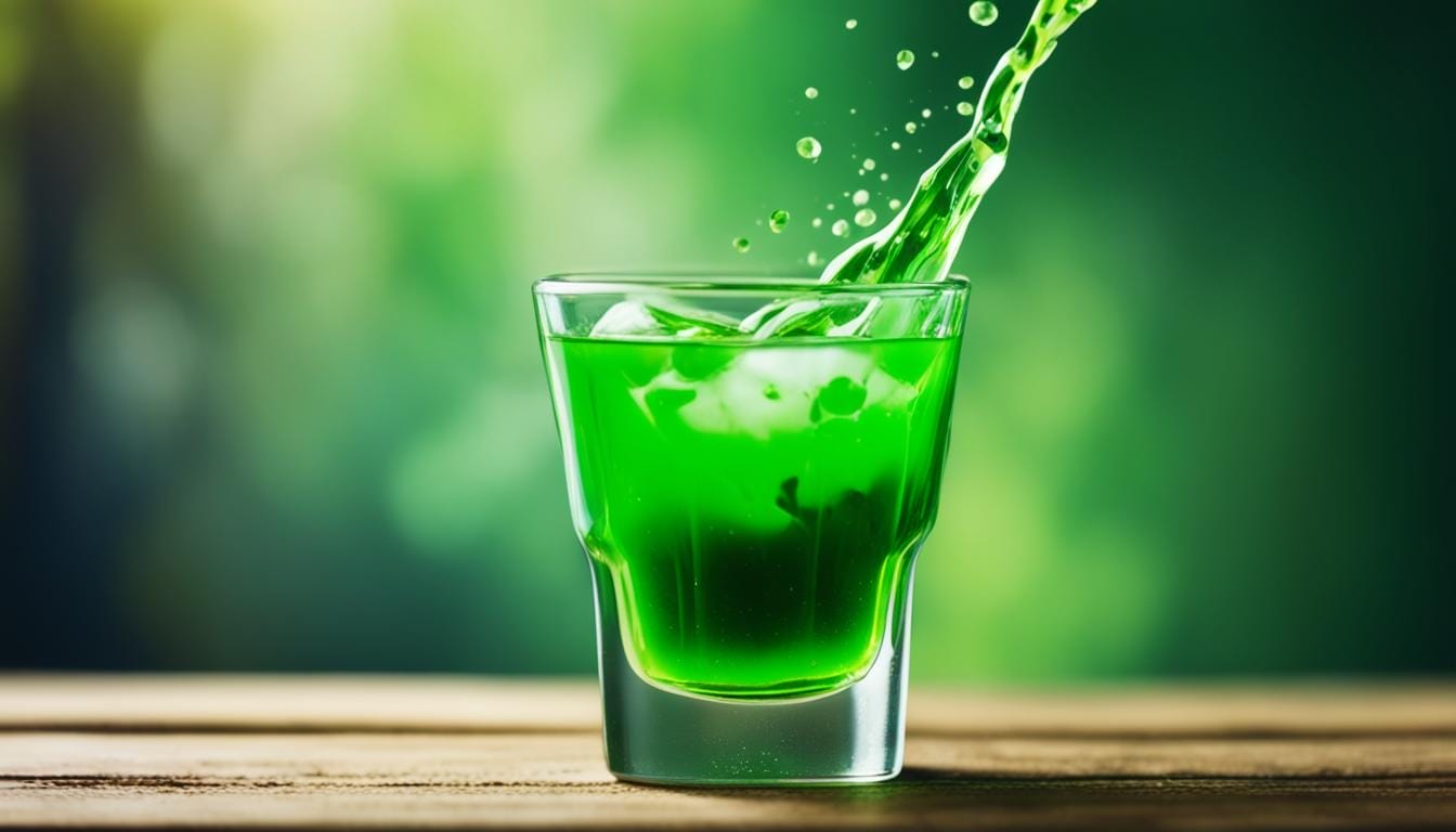 green tea shot recipe