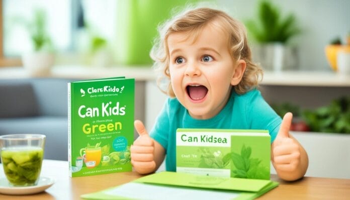 can kids have green tea