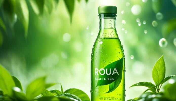 green tea bottled