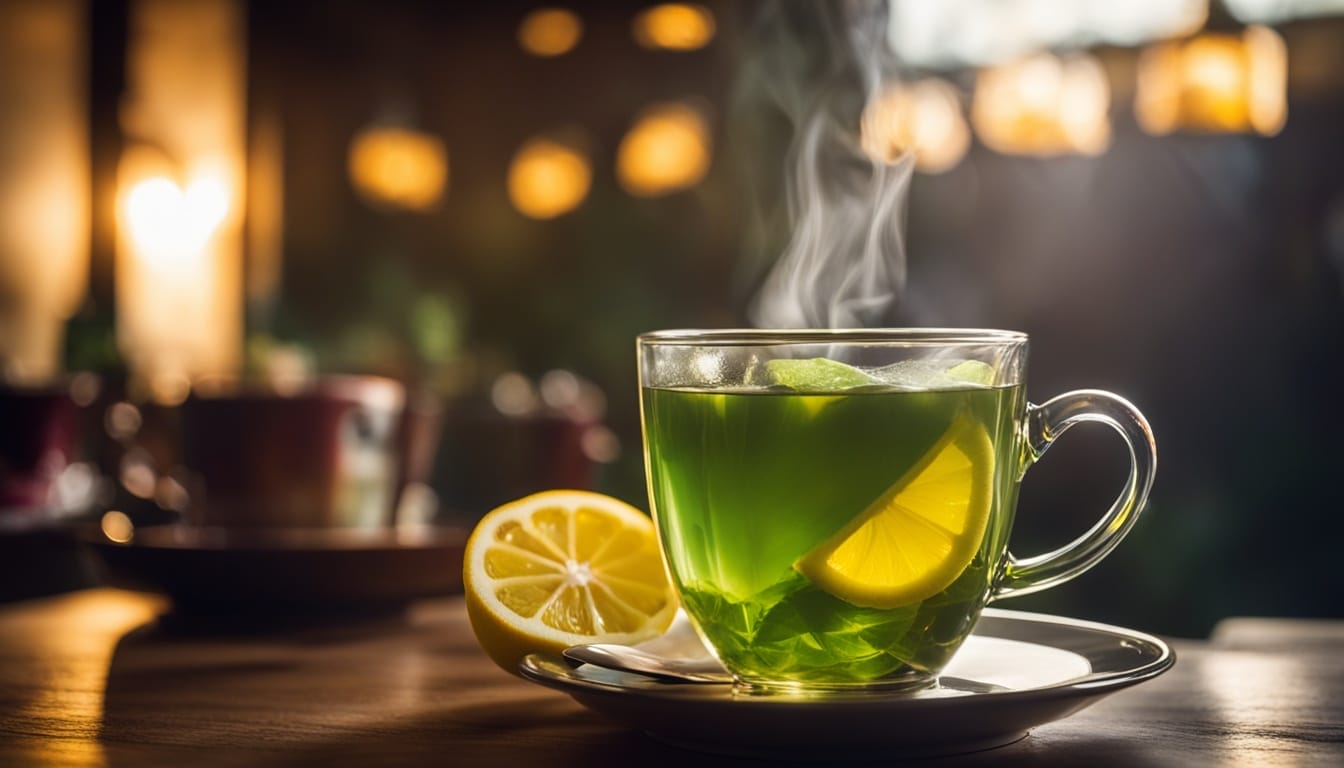 green tea for hangover relief