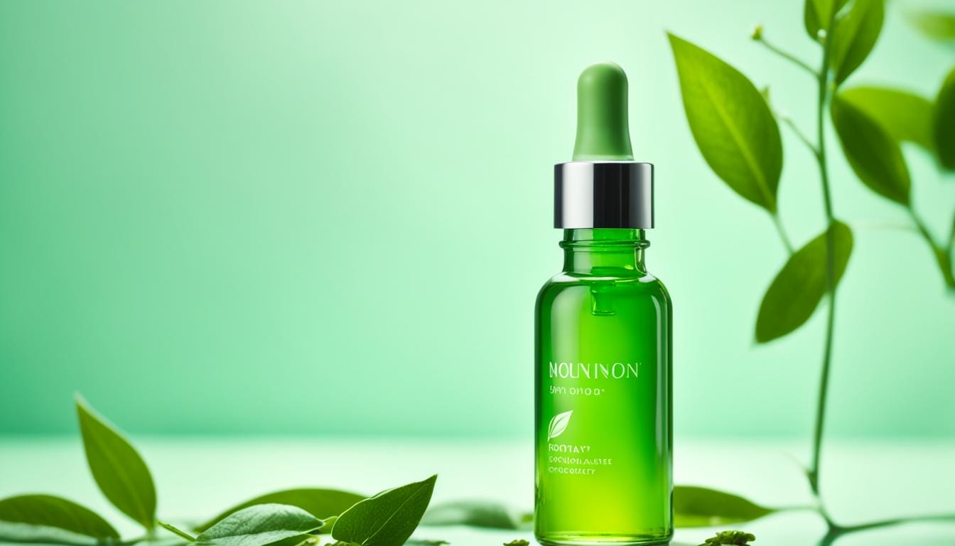 green tea serum for skincare routine