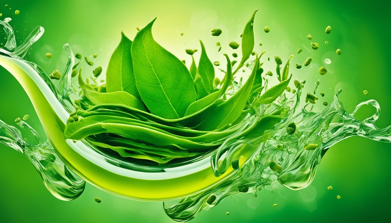 health benefits of green tea gum