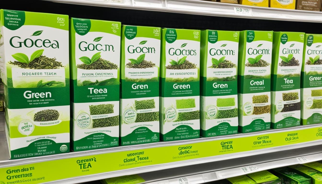 walmart green tea selection