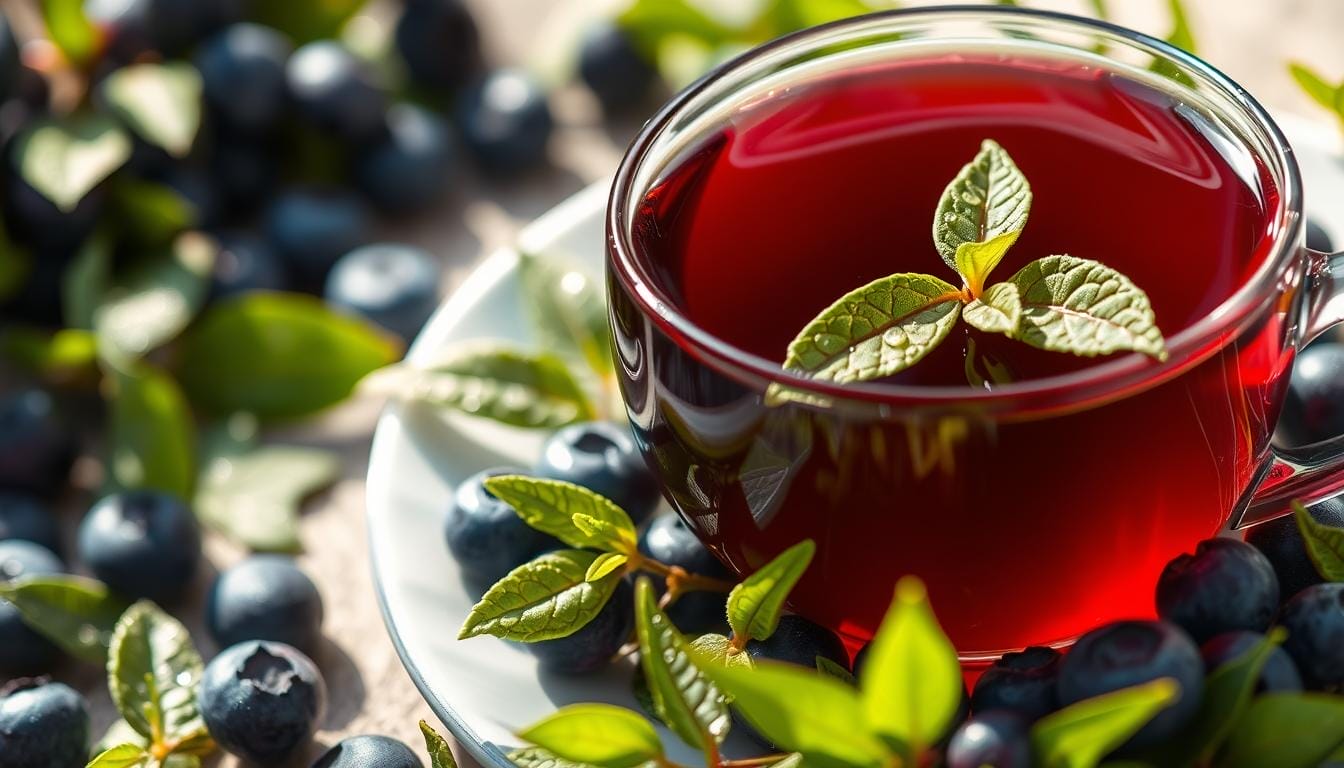 blueberry green tea antioxidants