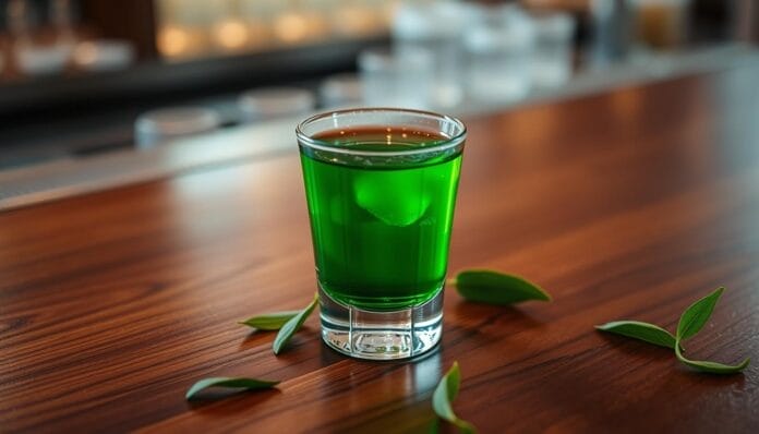 green tea shot recipe tipsy bartender