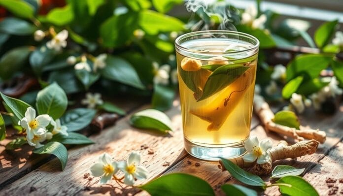 green tea with ginseng