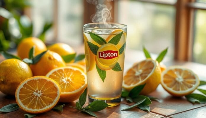 is lipton green tea citrus good for you