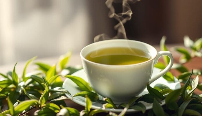 drinking green tea while pregnant