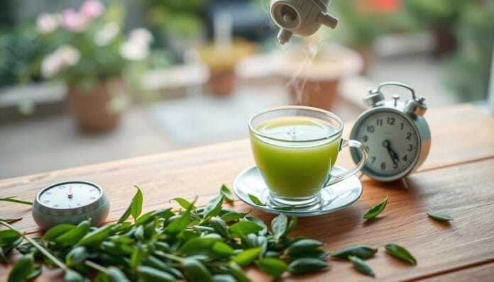 green tea consumption during intermittent fasting