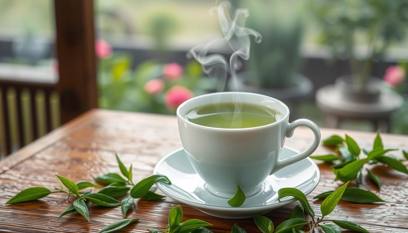 green tea hydration during fasting