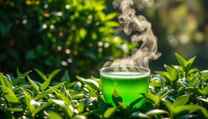 health benefits of green tea fasting