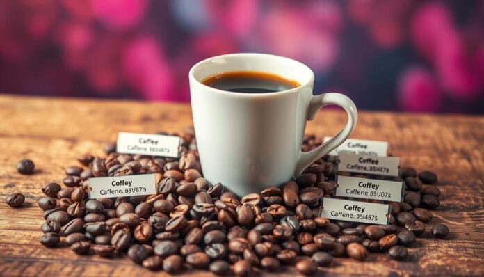 how much caffeine is in coffee
