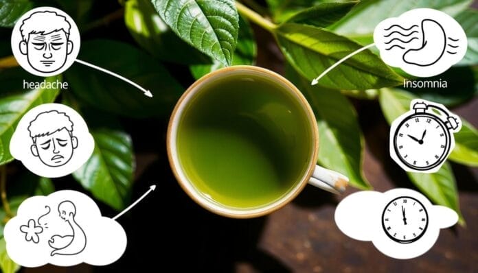 side effects of drinking green tea