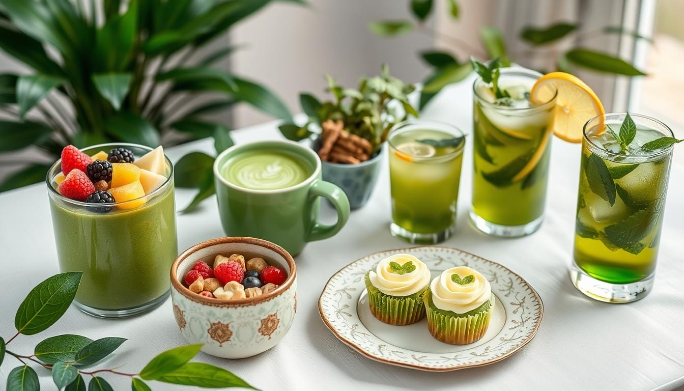 green tea recipes