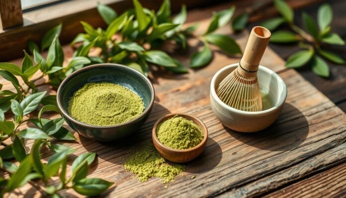 matcha or green tea brewing methods