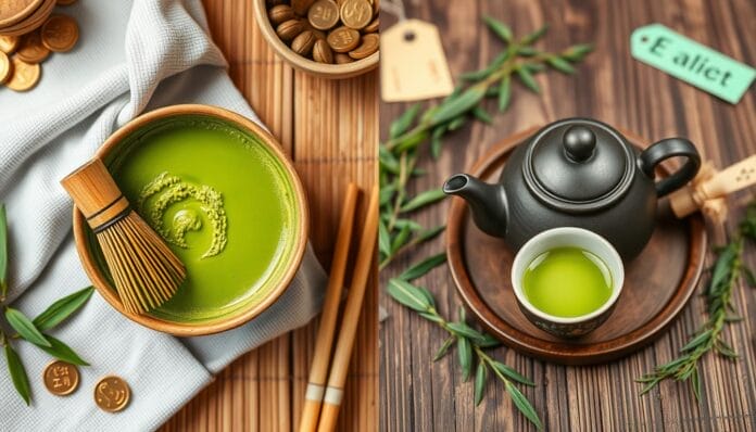 matcha versus green tea affordability