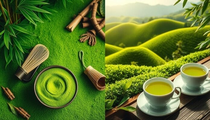 matcha versus green tea energy boost