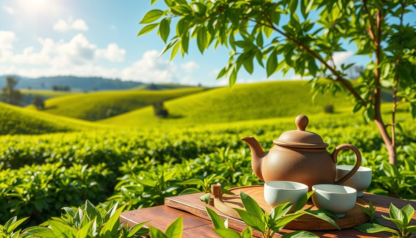 green tea for sustainable living