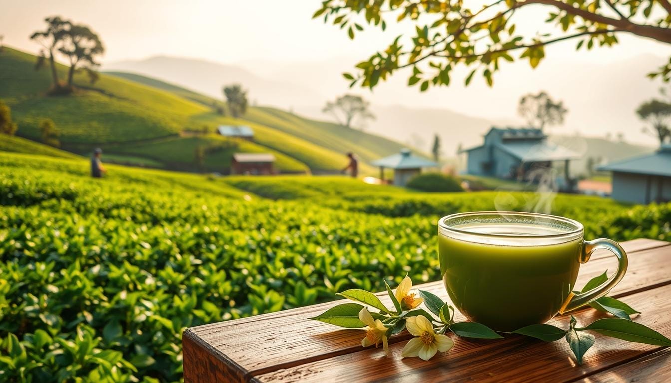 sustainable green tea