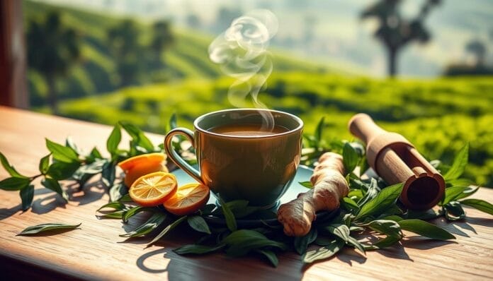 how much green tea daily