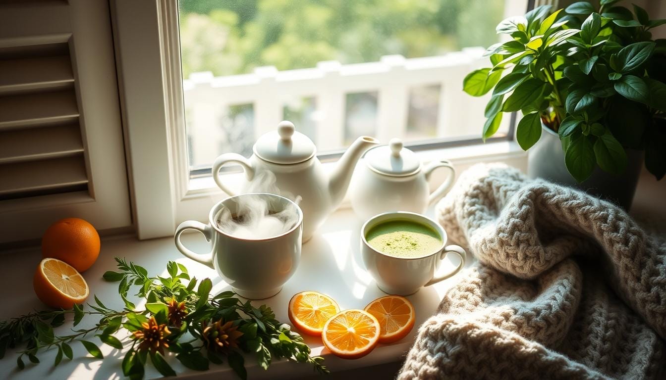 wellness tips with green tea