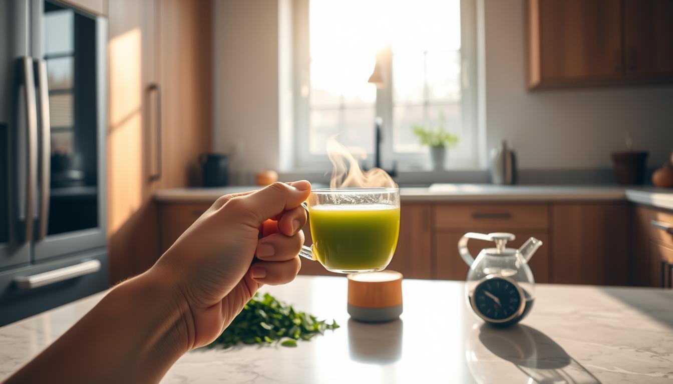 manage green tea consumption